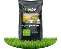 turbogrün Herfst Gazonmest - 20 kg voor 1000 m² - Dicht & sterk gazon - Najaar gazonmeststof