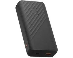 Xtorm Go2 Powerbank 20000 mAh – USB-C & USB-A Powerbank – 20W Snelladen – Powerbank voor Telefoon - Charcoal Black