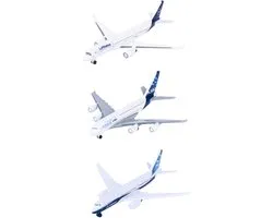 Majorette Airport Vehicles, 3-sort.