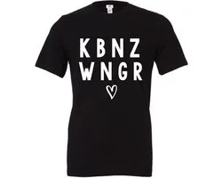 T-shirt à manches courtes - Chemise blanche à texte noir pour une future maman - Annonce de grossesse - Je suis enceinte - Taille M
