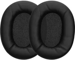 kwmobile 2x coussinets d'oreille adaptés à Sony INZONE H9 - Coussinets d'oreille pour casque en noir