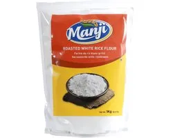 Manji - Geroosterde Witte Rijstmeel - 3x 1 kg
