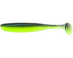 Keitech Easy Shiner | 4.5 Inch Chartreuse Thunder 4.5 / 11.5cm Chartreuse Thunder