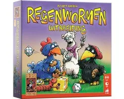 999 Games - Regenwormen Uitbreiding - Dobbelspel