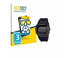 Screenprotector 3 Stuks voor Casio G-Shock DW-5600RL-1 Beschermglas transparant