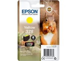 Epson Squirrel Singlepack Yellow 378 Claria Photo HD Ink