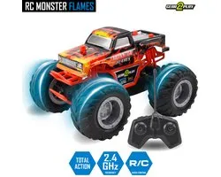 Gear2Play RC Monster Flames Monstertruck 1:24 - Big Wheels