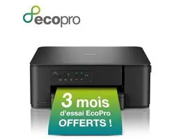 Brother DCP-J1260W - Imprimante jet d'encre multifonction - A4 - 1200 x 6000 ppp - 16 ppm - Wi-Fi - Zwart