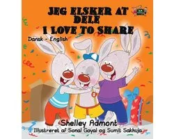 Danish English Bilingual Collection- Jeg elsker at dele - I Love to Share