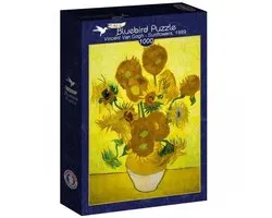 Bluebird Puzzle kunst puzzel Vincent Van Gogh Zonnebloemen 1000 stukjes.