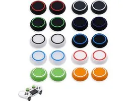Bouchons de joystick améliorés pour manettes PS5, adhérence et protection accrues, compatibles DualSense Edge, noir, lot de 20, accessoires de jeu