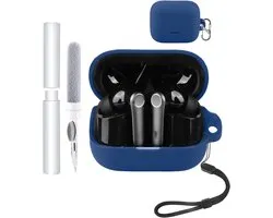Silicone Case for EarFun Air Pro 4+, Open Ear Headphones, Shockproof toergy Waterproof, Soft and Durable with Cord Key - ShopVlot