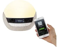 Lumie Bodyclock Luxe 700FM - Sleep & Wake-up light - FM radio - Bluetooth speakers - 27 geluiden - nachtlampje