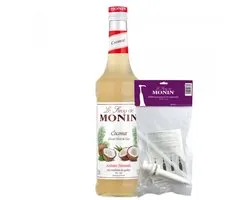 Monin Siroop Cocos 70 cl + Pompje