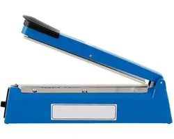 Vacuümsealer Machine - Hitte Sealer - Voedsel Bewaren - Handmatige Puls Controle - 20 cm Seal Lengte - Blauw