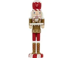 Peperkoek notenkraker figuur, 25 cm