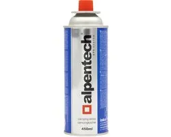 Cartouche de gaz Alpentech 450 ml, conforme EN417, isobutane, système EPS, IK301