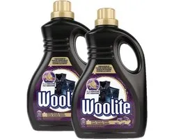 Woolite Wasmiddel vloeibaar Zwart & Donker met keratine - 2 x 2 l