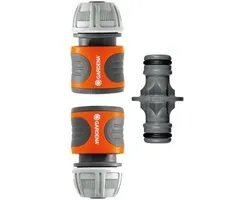 Gardena Kit raccord tuyau arros. 13mm 1/2 2x 18215 + 931