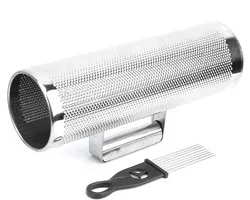 Shaker 4x12in Lichtgewicht Aluminium Guiro Percussie Instrument Tool met Schraper voor Live Performance, Muziekles, Rehearsal en Huiselijke Entertainement