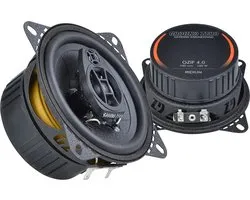 Ground Zero Iridium GZIF 4.0 – Autospeakers – 10 cm – 2-Weg Coaxiale Auto Speaker Set – 100W
