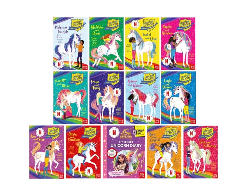 Unicorn Academy Where Magic Happens Series- 13 Books Collection Set by Ju | TODO
