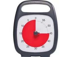 Time Timer® - Plus - 60 Minuten - 18 x 15 cm - Zwart