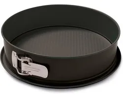 Basic Culinair Springvorm 24 cm – PFAS-vrije Bakvorm – Losse Bodem – Carbon Staal