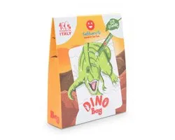 Sabbiarelli zandschilderen tas dino - creatief speelgoed met glitterzand.