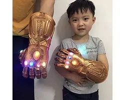 Man Infinity Gauntlet voor kinderen, Iron Man Glove led met kinderstenen