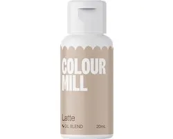 Colorant alimentaire à base d'huile Colour Mill Oil Blend - Latte - 20 ml