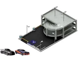 Jada Fast & Furious Nano Tokyo Drift Garage incl. Twee Speelgoedauto's