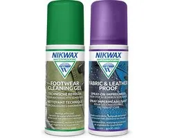Nikwax Footwear Cleaning Gel / Fabric & Leather Proof 125ml