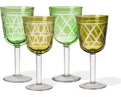 Pols Potten- Wijnglas- Tie Up- Set/4