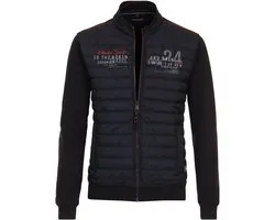 Casa Moda Atlantic Ocean Spirit Cardigan Col Montant Blauw - M