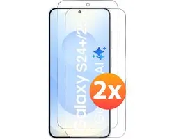 Screenprotector - Geschikt voor Samsung Galaxy S25 Plus Screen protector Tempered Gehard glas - 2 stuks beschermglas