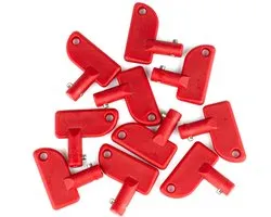 Main Switch Key Set 10 Stuks Reserve Sleutels voor Massa Schakelaar