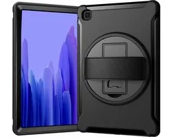 DrPhone IM1 - Coque de protection 360° Galaxy Tab A7 + Coque Full Drop Proof + Protecteur d'écran - Zwart