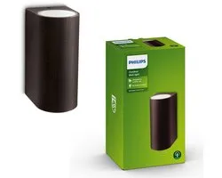 Applique murale Philips myGarden Nightingale - Marron - 2x35W - 230V