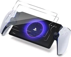 PlayCool Anti Blue Light Screen Protector Glas geschikt voor Playstation Portal Remote Player voor PS5®-console - Set van 2 stuks