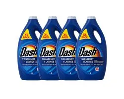 Lessive liquide Dash White - 4x50 lavages - 2250 ml