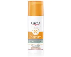 Eucerin Protection solaire Oil Control Gel-Crème Teinté Medium SPF50+ 50 ml