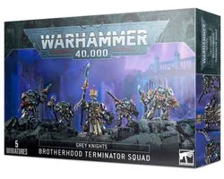 Warhammer - Grey Knights Brotherhood Terminator Squad