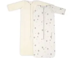 Gigoteuse Puckababy 4 saisons Bébé - Gigoteuse d'été et gigoteuse d'hiver (6 mois - 2,5 ans) - Indice de chaleur 0,25 à 2,5 - Motif ballons