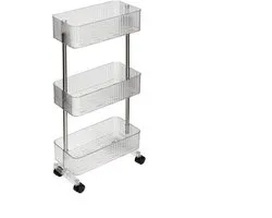 E smalle trolley Five® - Plastor - Transparant