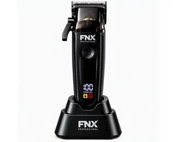 FNX Professional Series - Tondeuse Mannen - Voor Haar & Baard - RVS CoolBlade Messen - 12000 RPM Motor