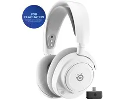 SteelSeries Arctis Nova 7P Gen 2 - Draadloze Gaming Headset - PlayStation 4 & 5 - Wit