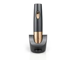 Cuisinart - Elektrische kurkentrekker - Oplaadbare wijnopener - Flessenopener - Zwart