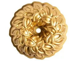 Tulband Bakvorm ''Laurel Wreath Bundt'' - Nordic Ware | Gold