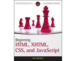 Beginning Html, Xhtml, Css, And Javascript